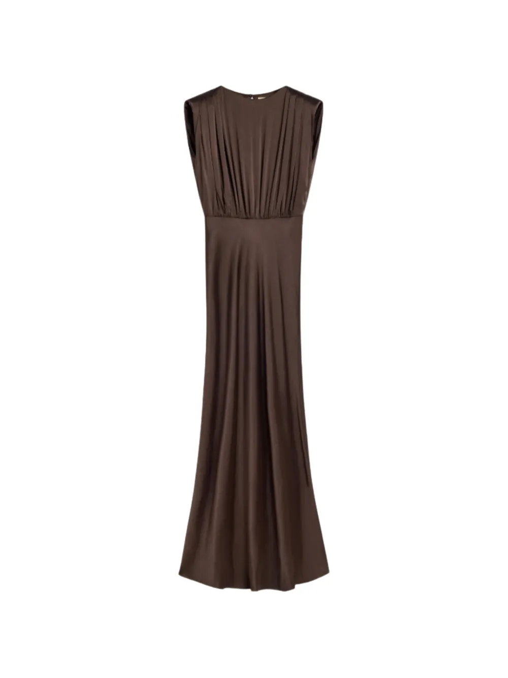 Semicouture Casilda maxi dress - Marrone
