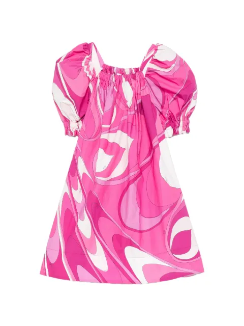 PUCCI Junior woven printed dress