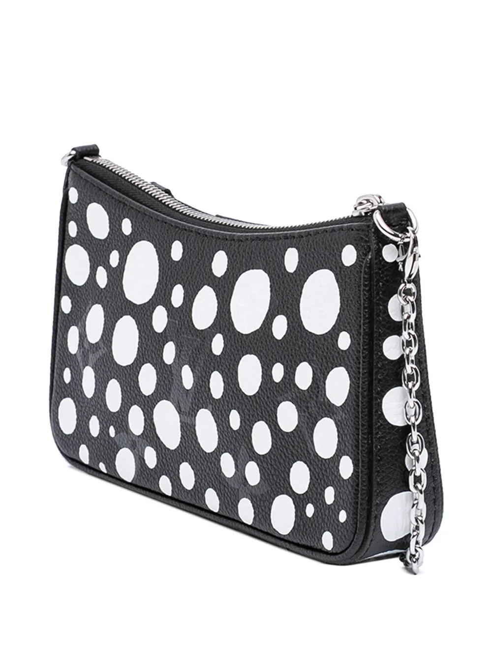 Louis Vuitton Pre-owned Sacoche Yayoi Kusama Giant Empreinte Infinity Dots Easy Pouch On Strap (2021-2025) - Noir 