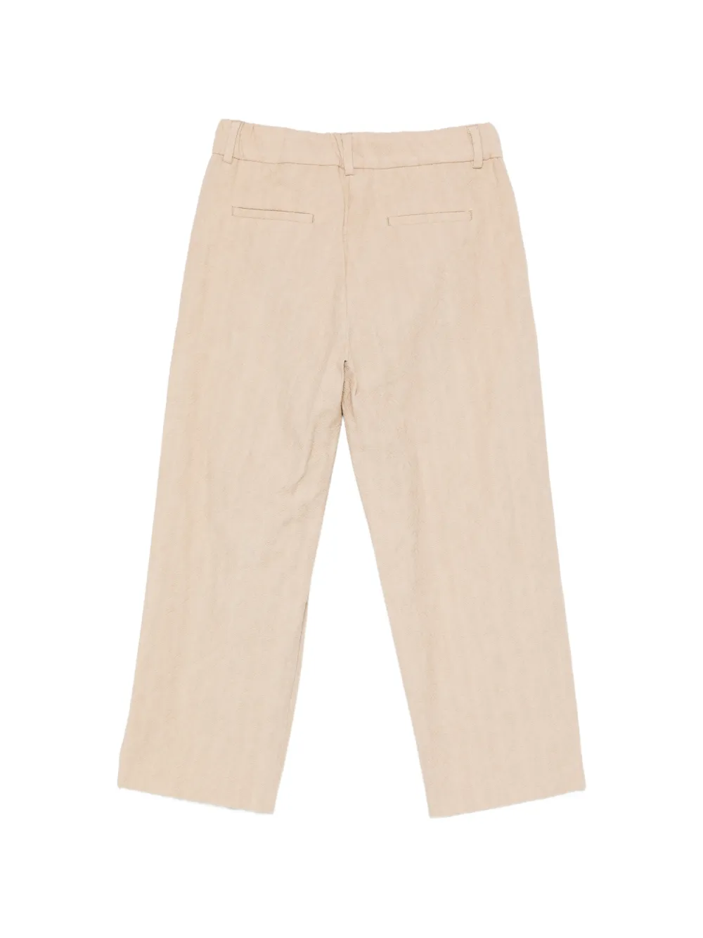  Missoni Kids Pleated Herringbone Trousers - Neutrals 