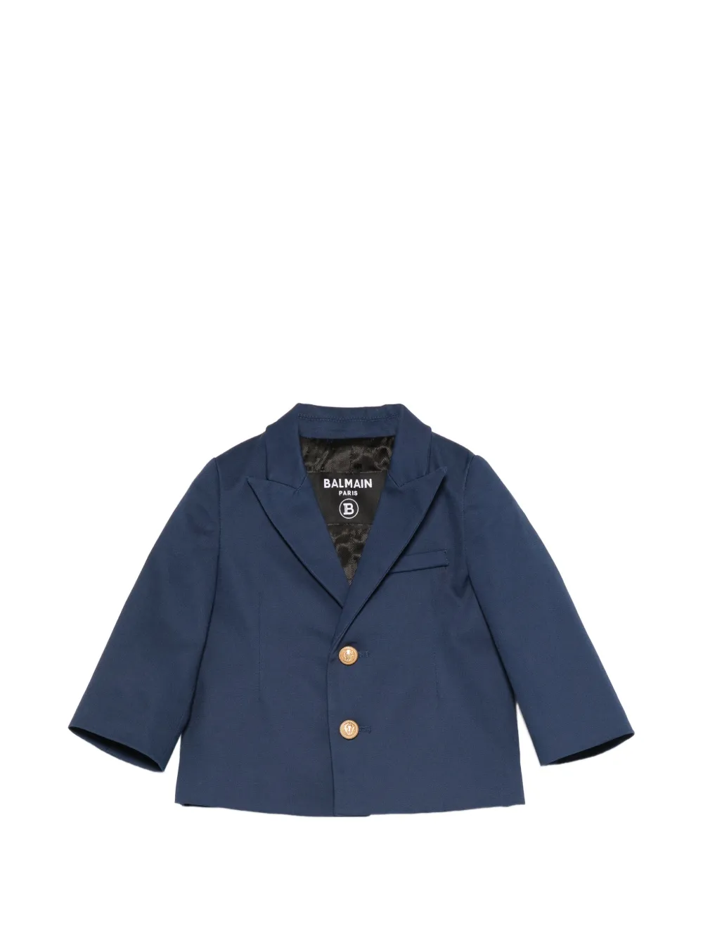 Balmain Kids buttoned blazer - Blu
