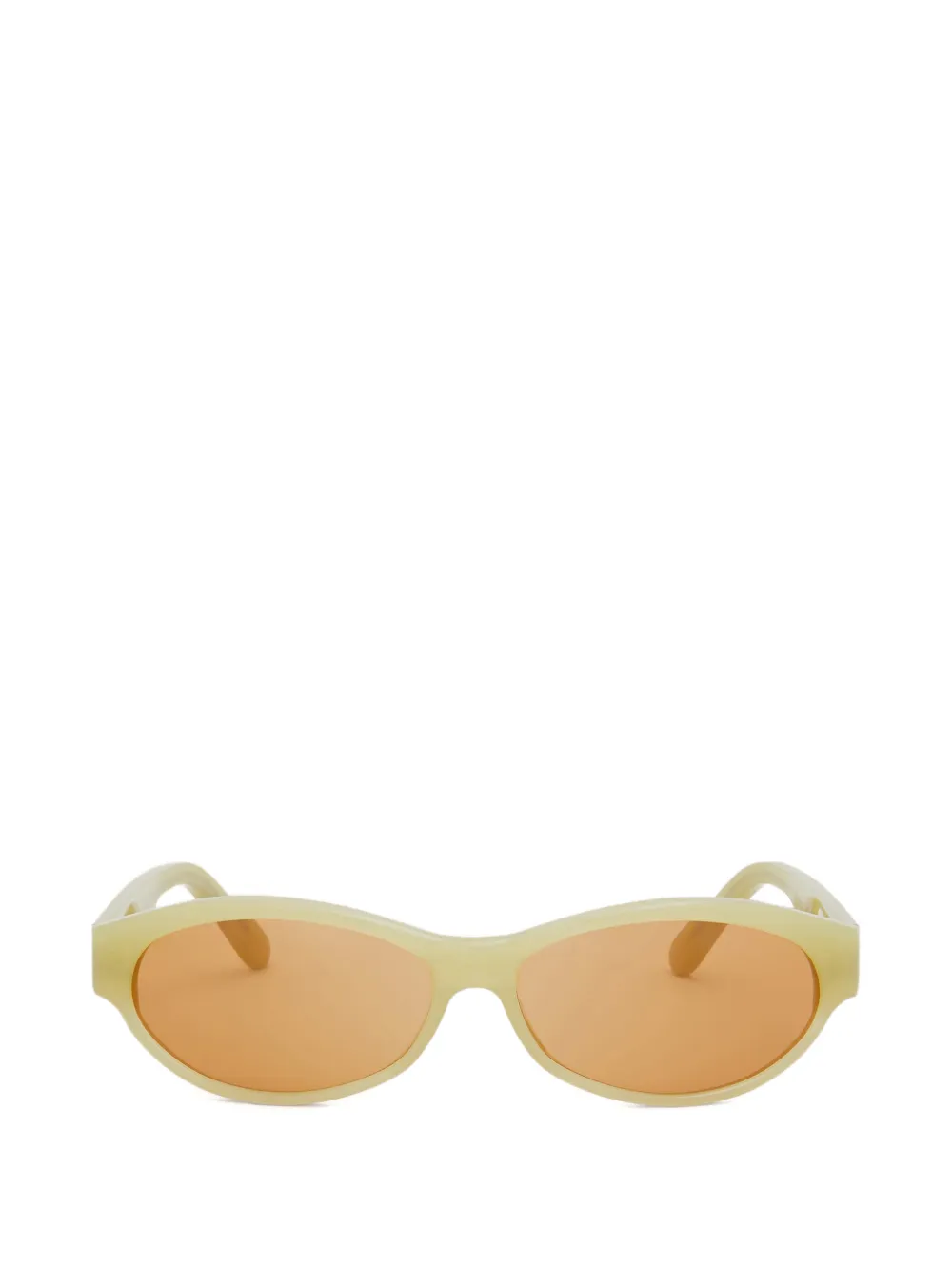 Marni Ozound oval-frame sunglasses - Verde