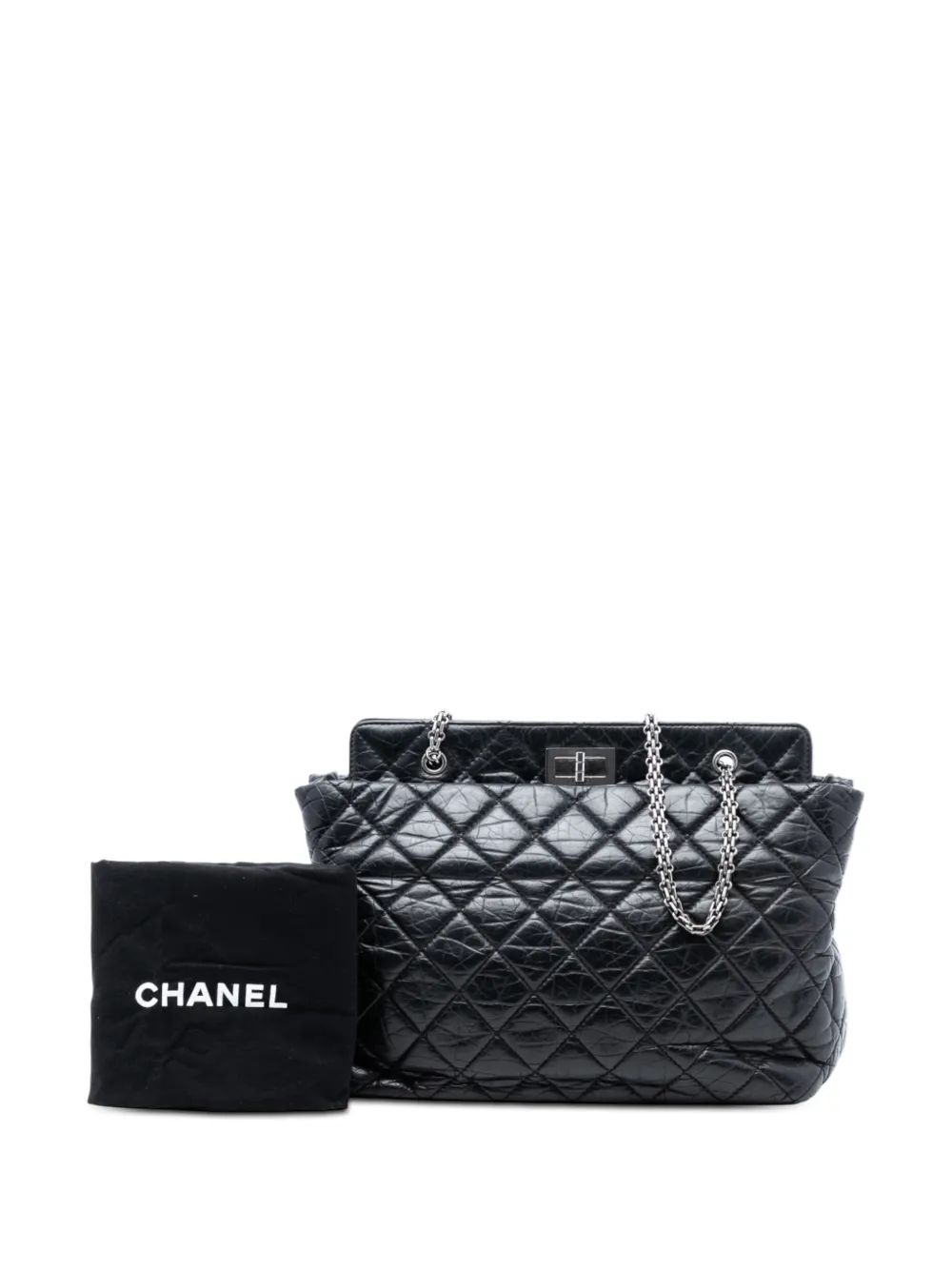 2012 Quilted Aged Calfskin Reissue 2.55 Tote Bag