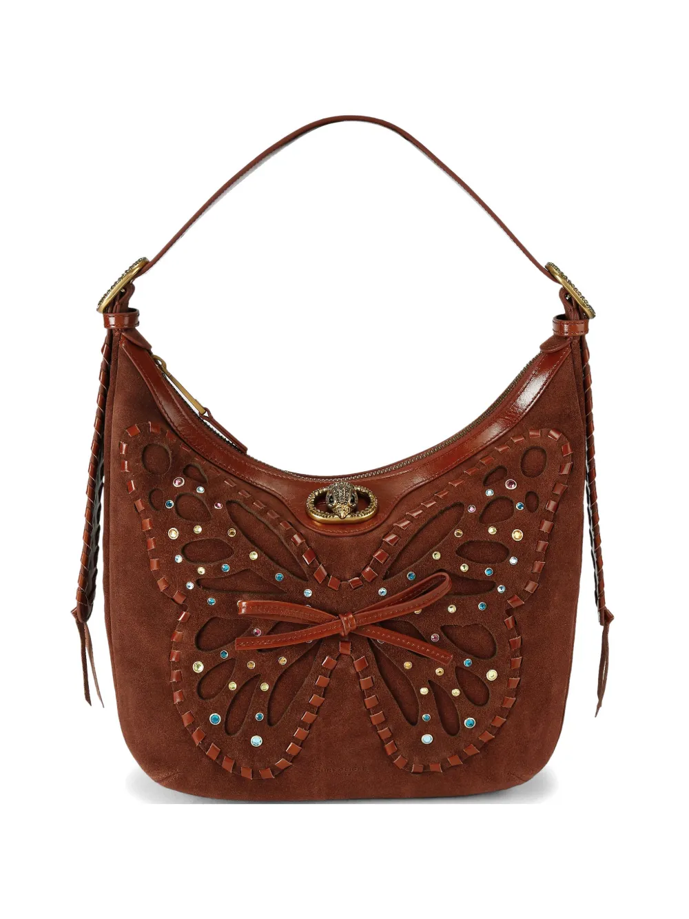 Kurt Geiger London Chelsea Hobo Butterfly shoulder bag - Brown