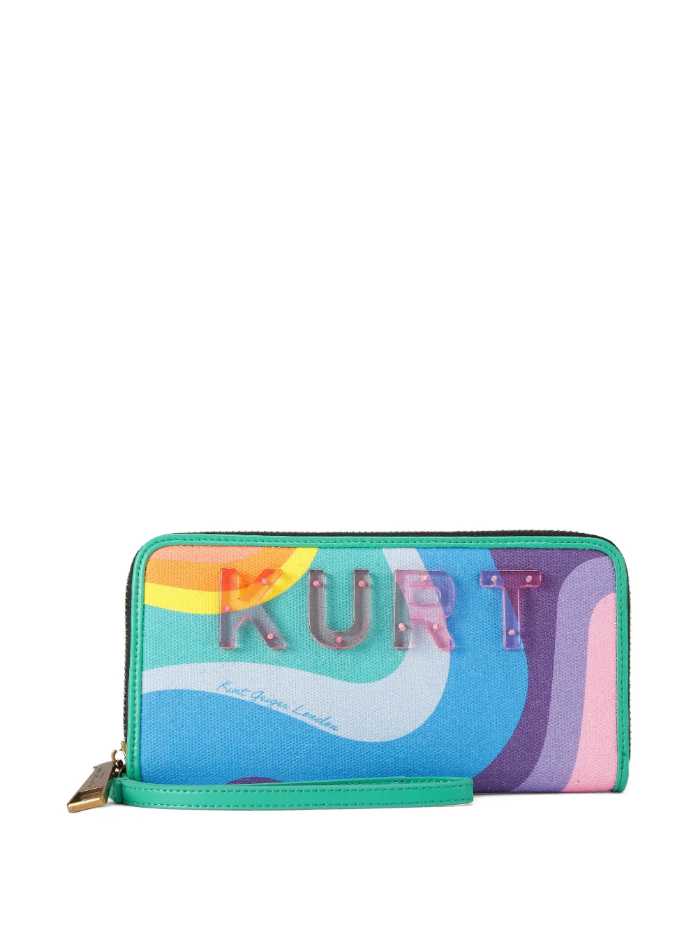 Kurt Geiger London Kurt zip-around wallet - Blu