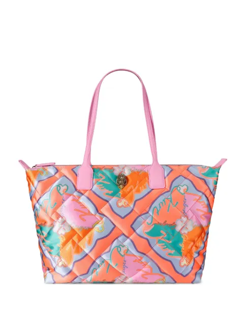 Kurt Geiger London Drench quilt-design tote bag