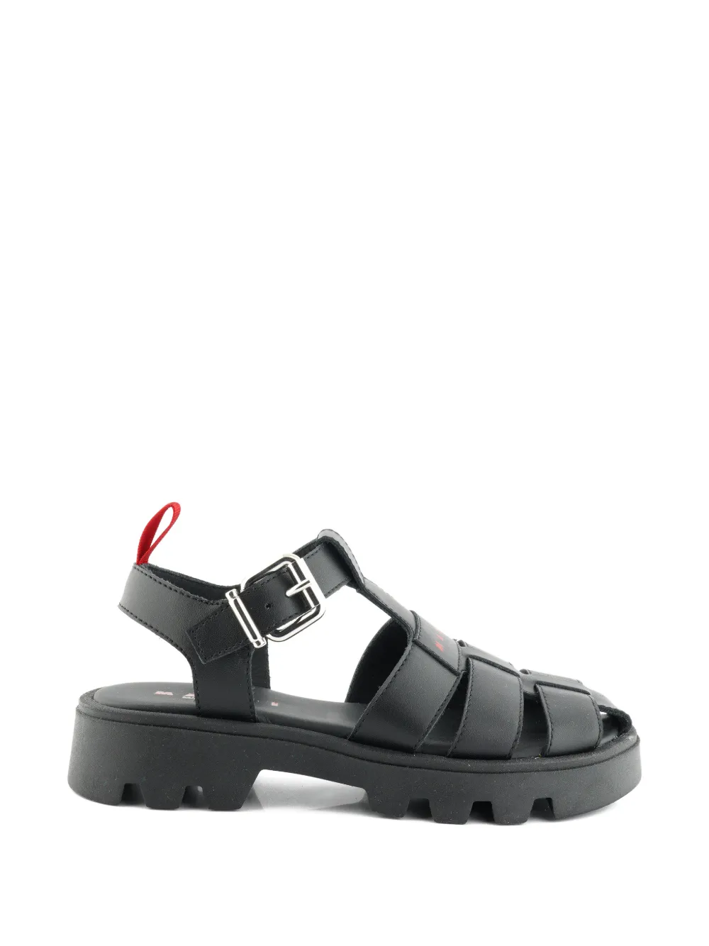 Marni Kids Sandalen met gespbandje Zwart