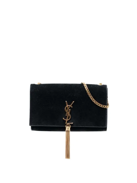 Saint Laurent Pre-Owned 2016 Medium Suede Monogram Kate Tassel crossbody bag