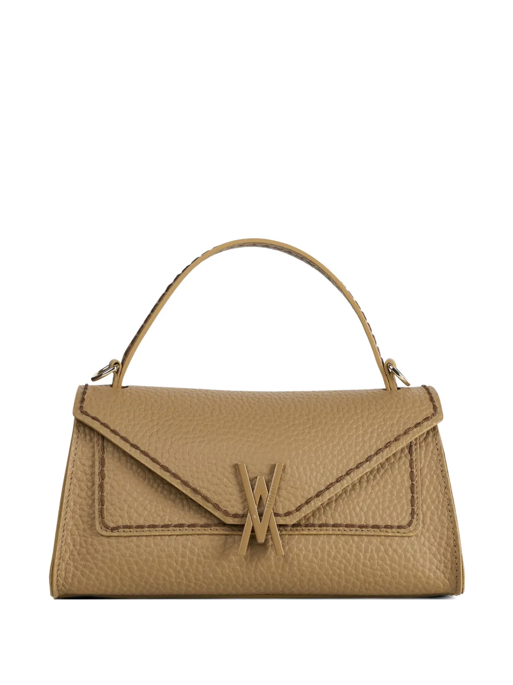VISONA` Valentina tote bag - Marrone