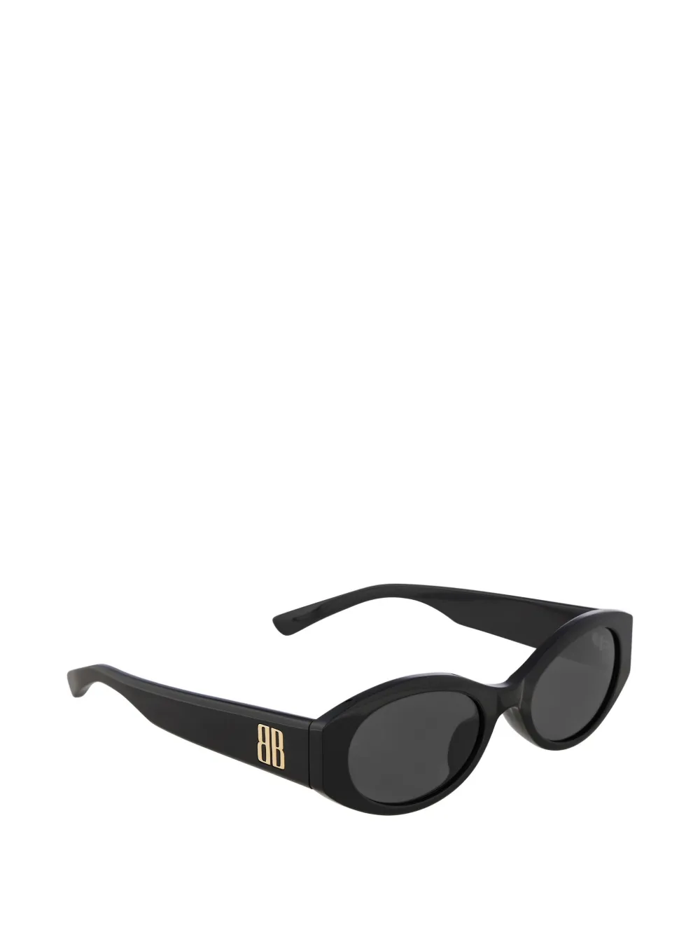 Balenciaga Eyewear Nano Round AF zonnebril Zwart
