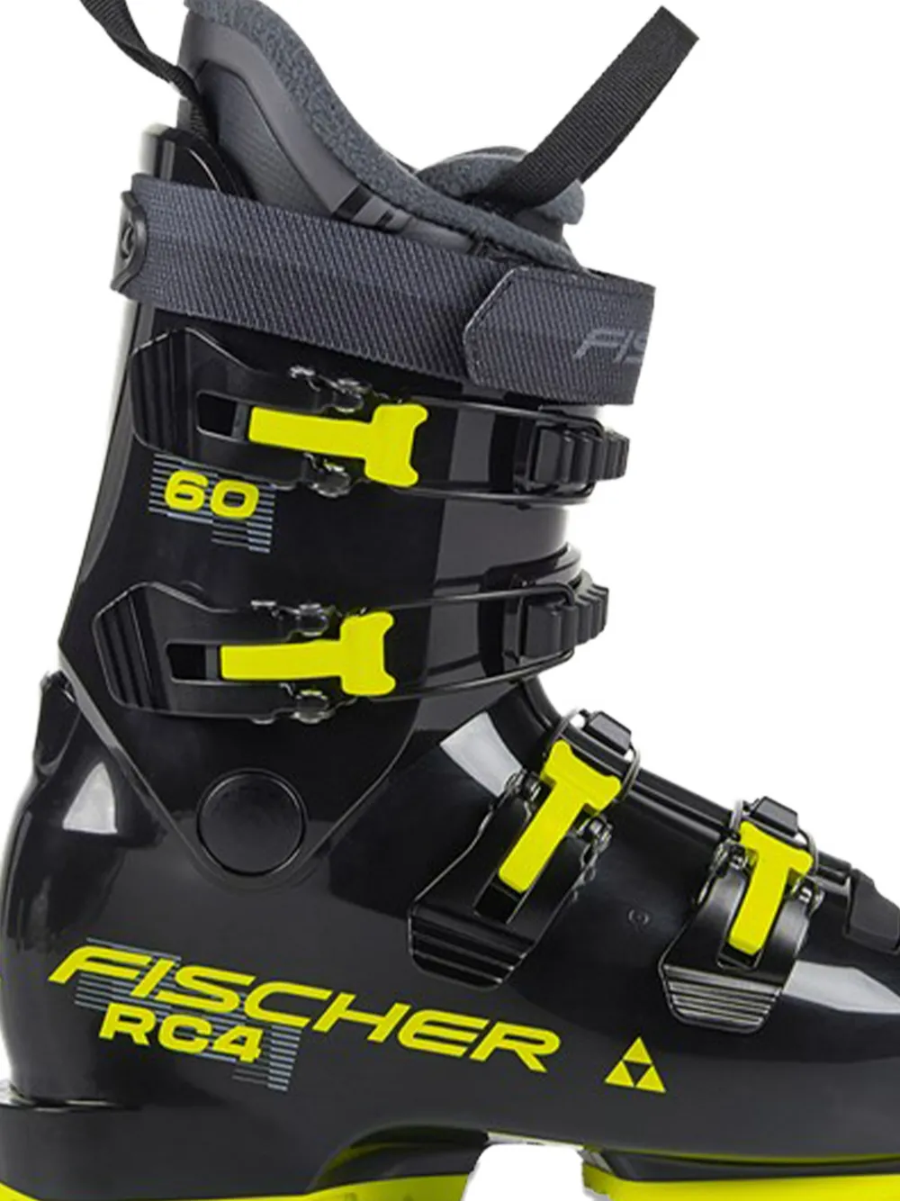 FISCHER KIDS RC4 60 Jr laarzen met gespsluiting Zwart