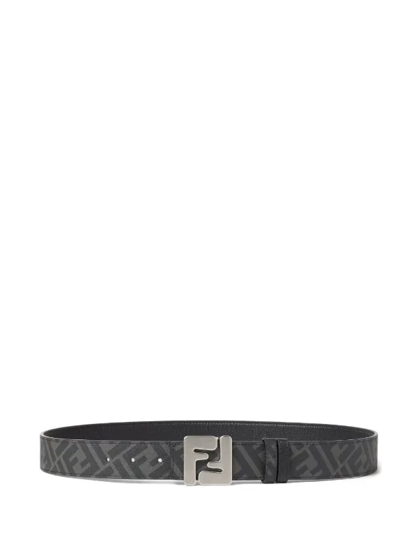 FENDI モノグラム スクエア ベルト | ブラック | FARFETCH JP