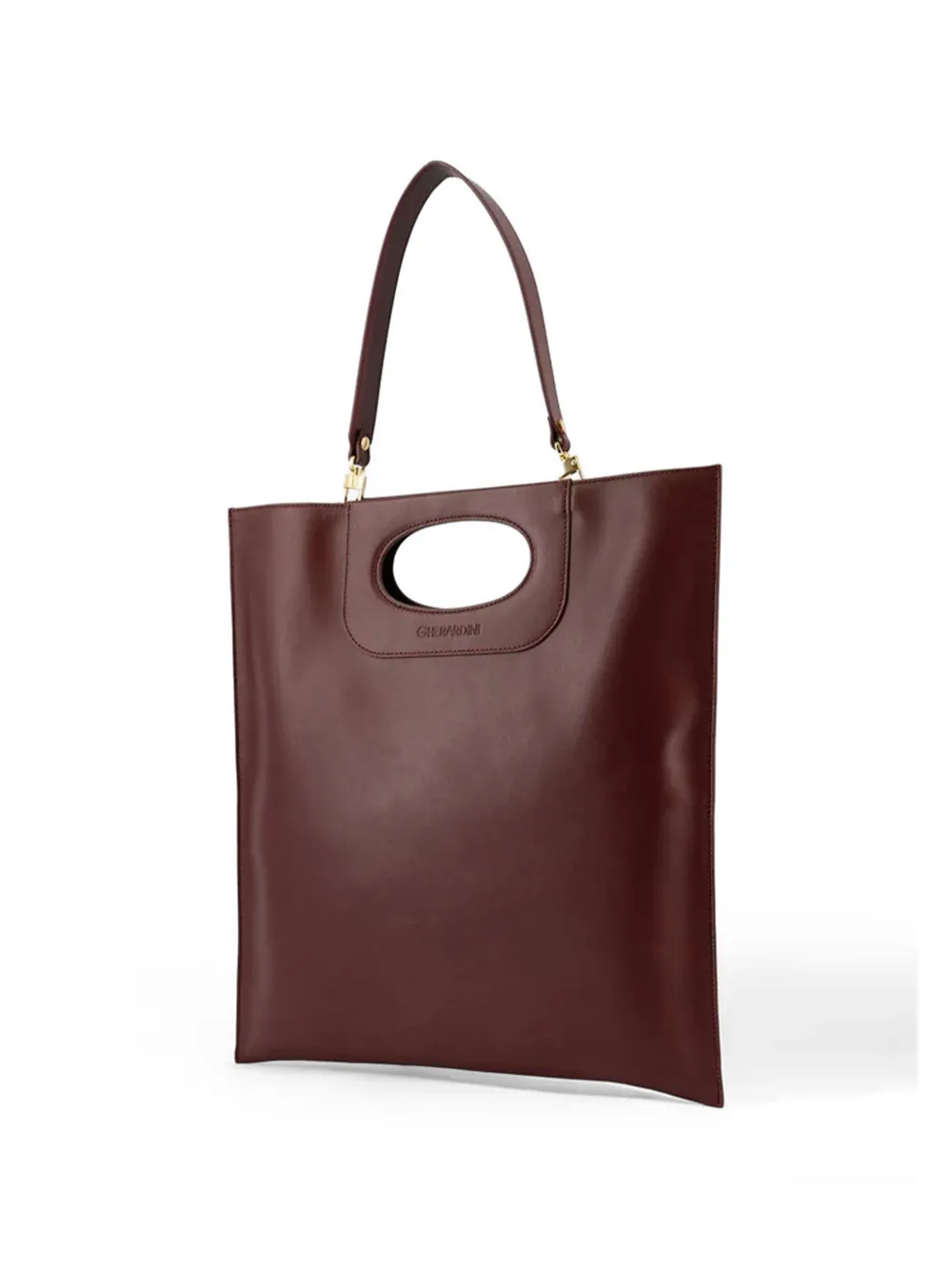  Gherardini Piattina Tote Bag - Red 