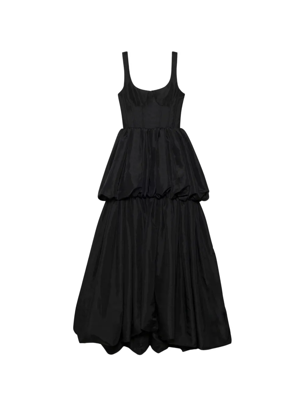 Simkhai Tabitha tiered ballgown maxi dress - Nero