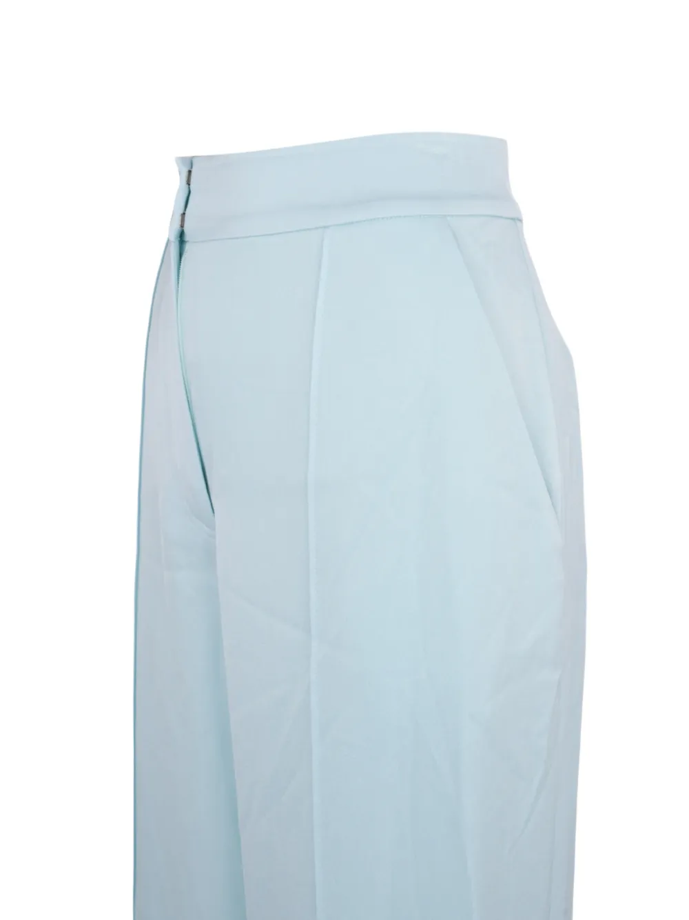 SIMKHAI Kira broek met wijde pijpen Blauw