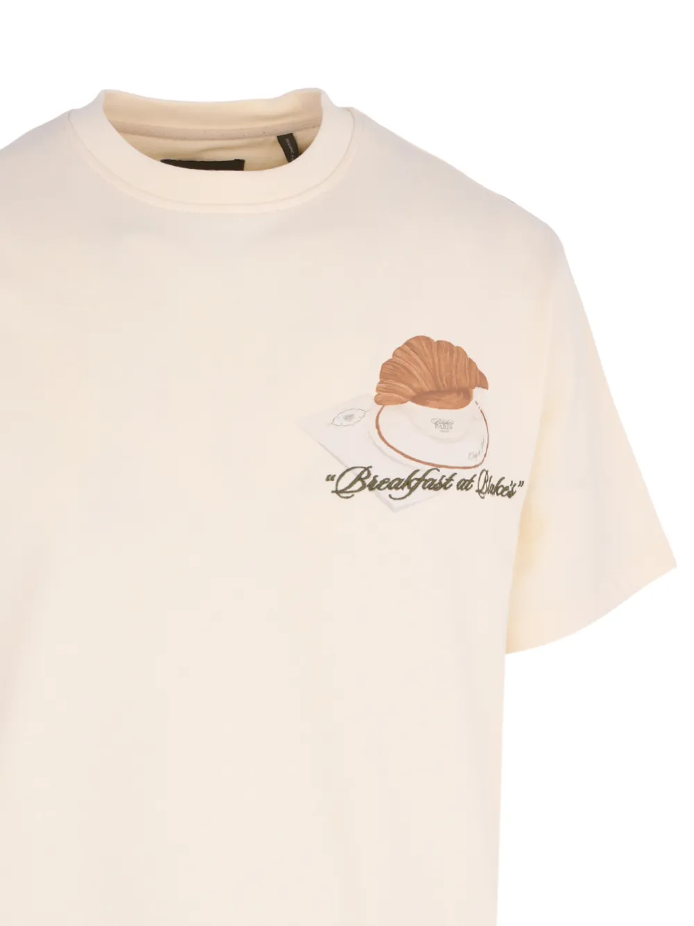 Only the Blind T-shirt met print Beige