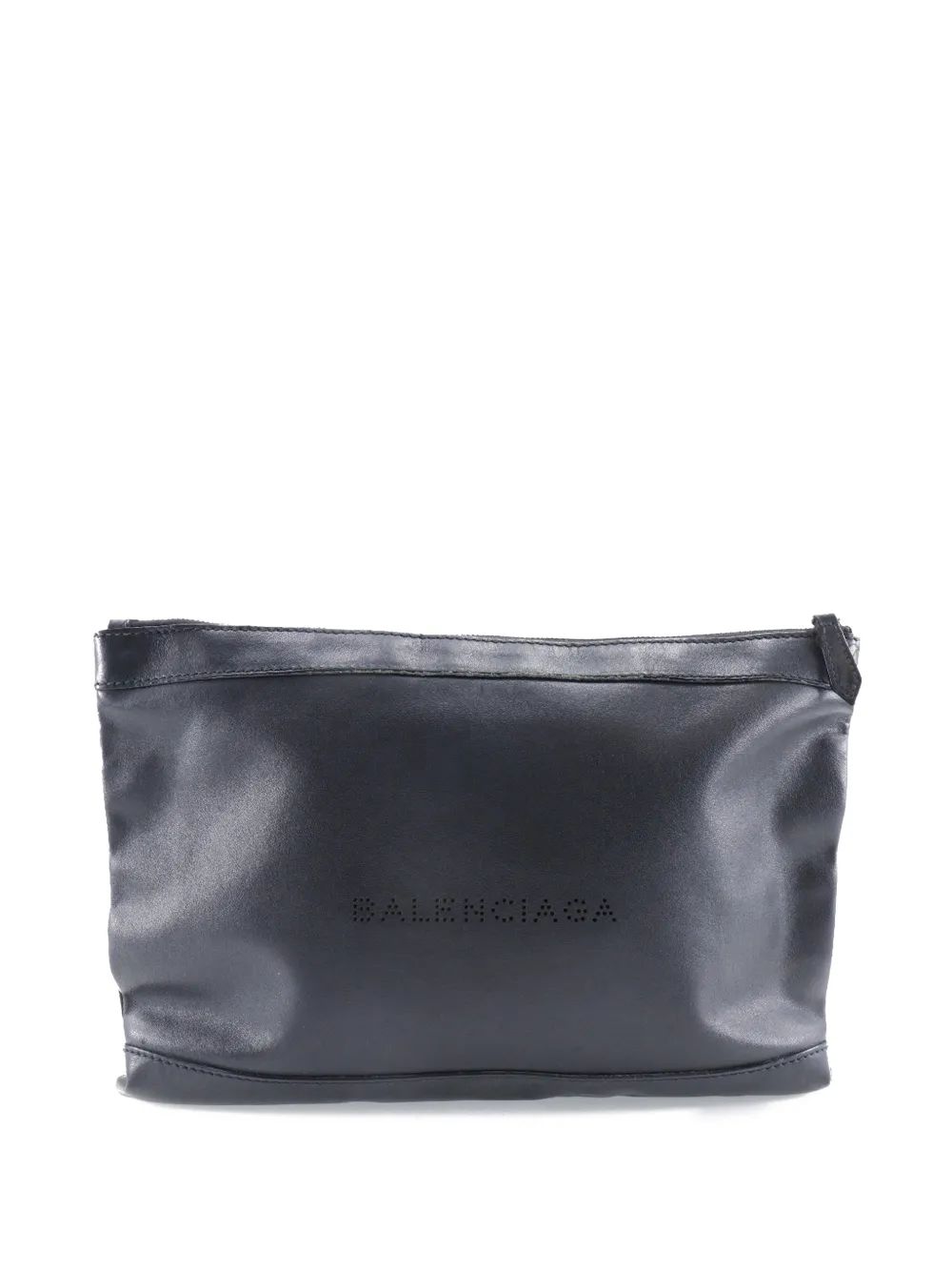 Balenciaga Pre-Owned 2010-2026 Leather Navy Clip M clutch bag - Nero