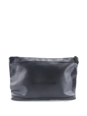 Balenciaga Pre-Owned 2018-2025 Lambskin Motocross Classic Clip M