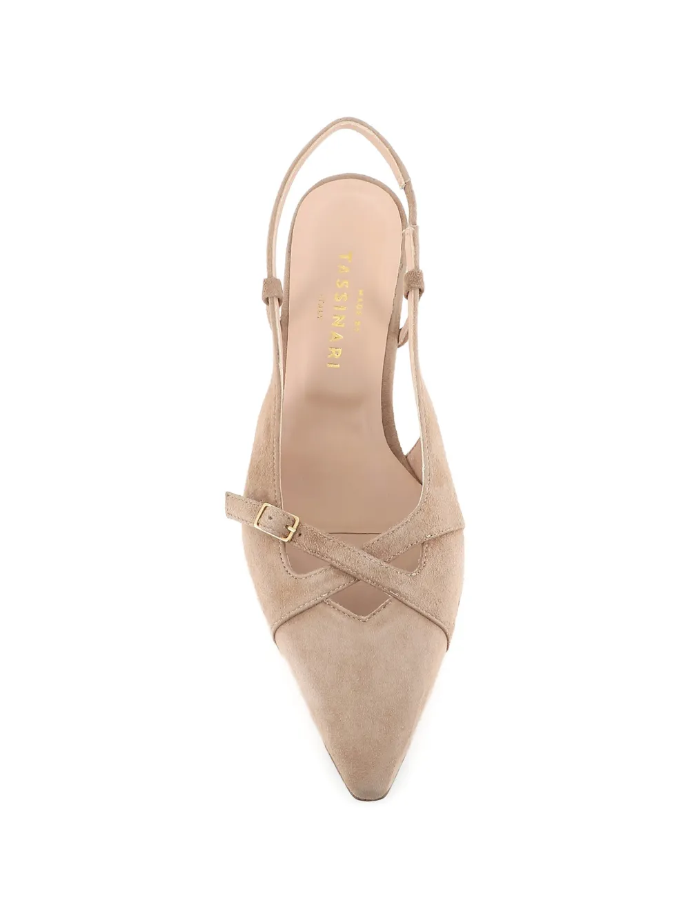 Tassinari Décolleté slingback pumps Beige