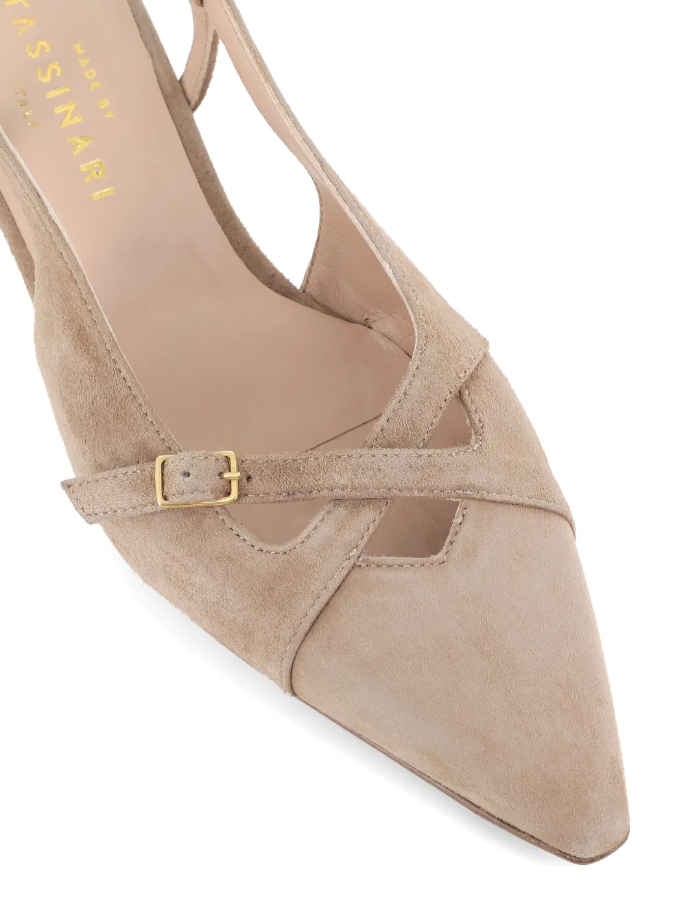 Tassinari Décolleté slingback pumps Beige