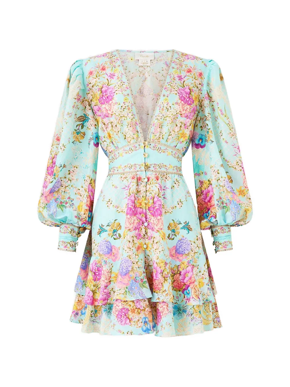 Camilla Bazaar Blooms dress - Blu