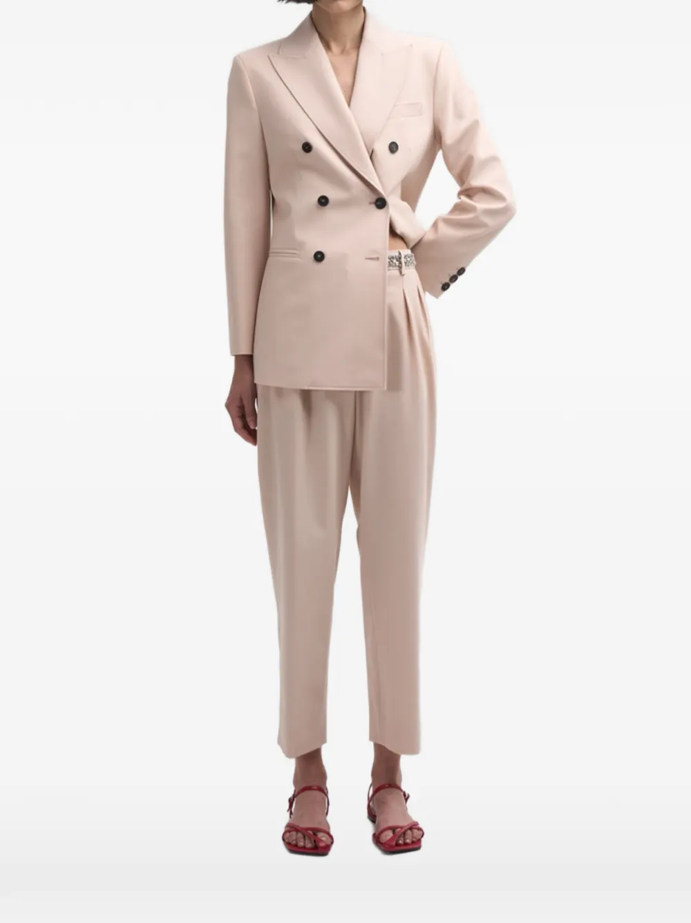 COGO double-breasted blazer - Rosa