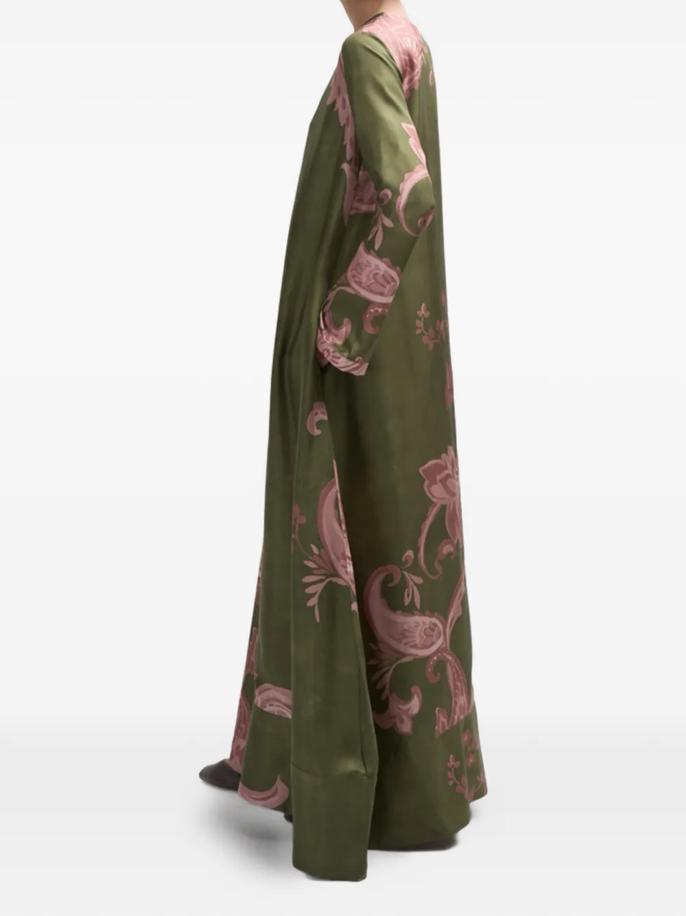  Cogo Floral Dress - Green 