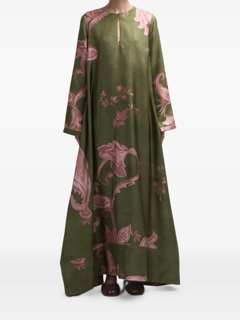 COGO floral dress - Verde
