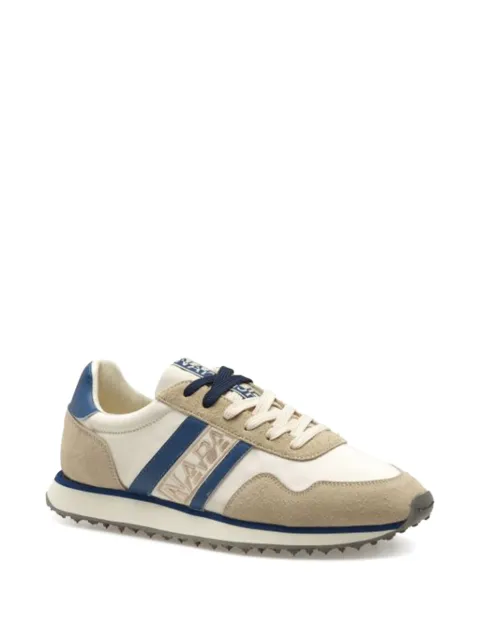 Napapijri Shard logo-detail striped sneakers