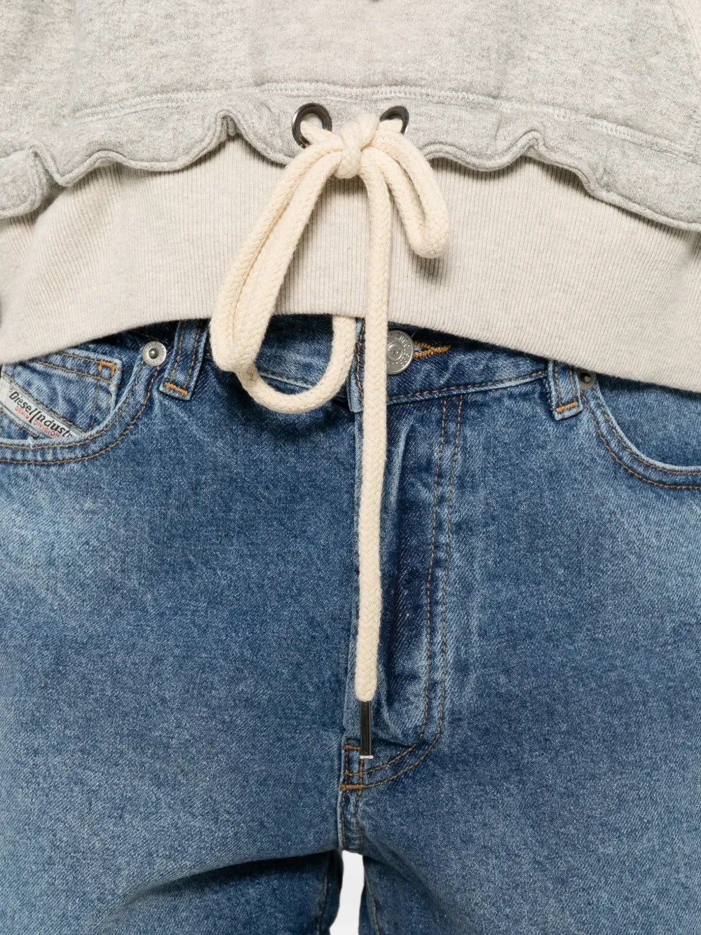 Diesel de-Helios shorts met vijf zakken Blauw