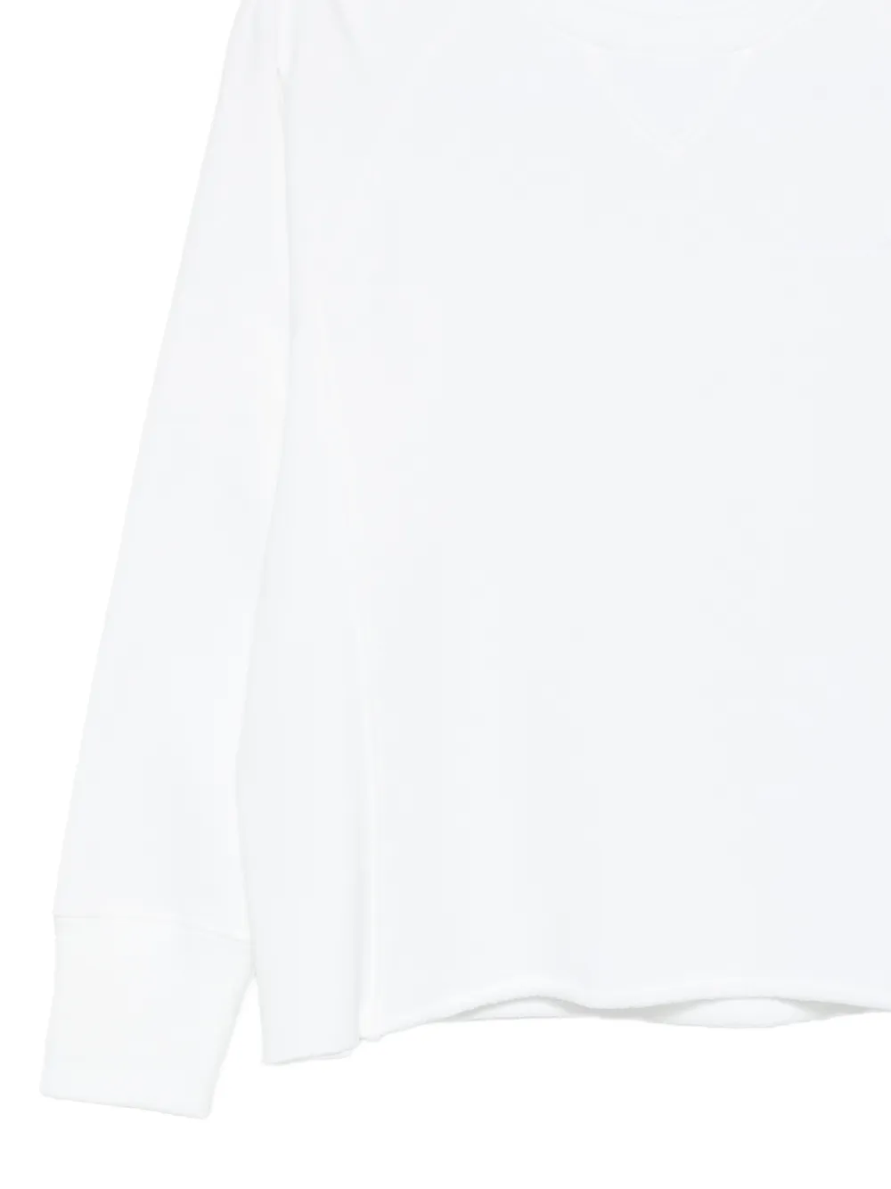  Dondup Frayed Sweatshirt - White 