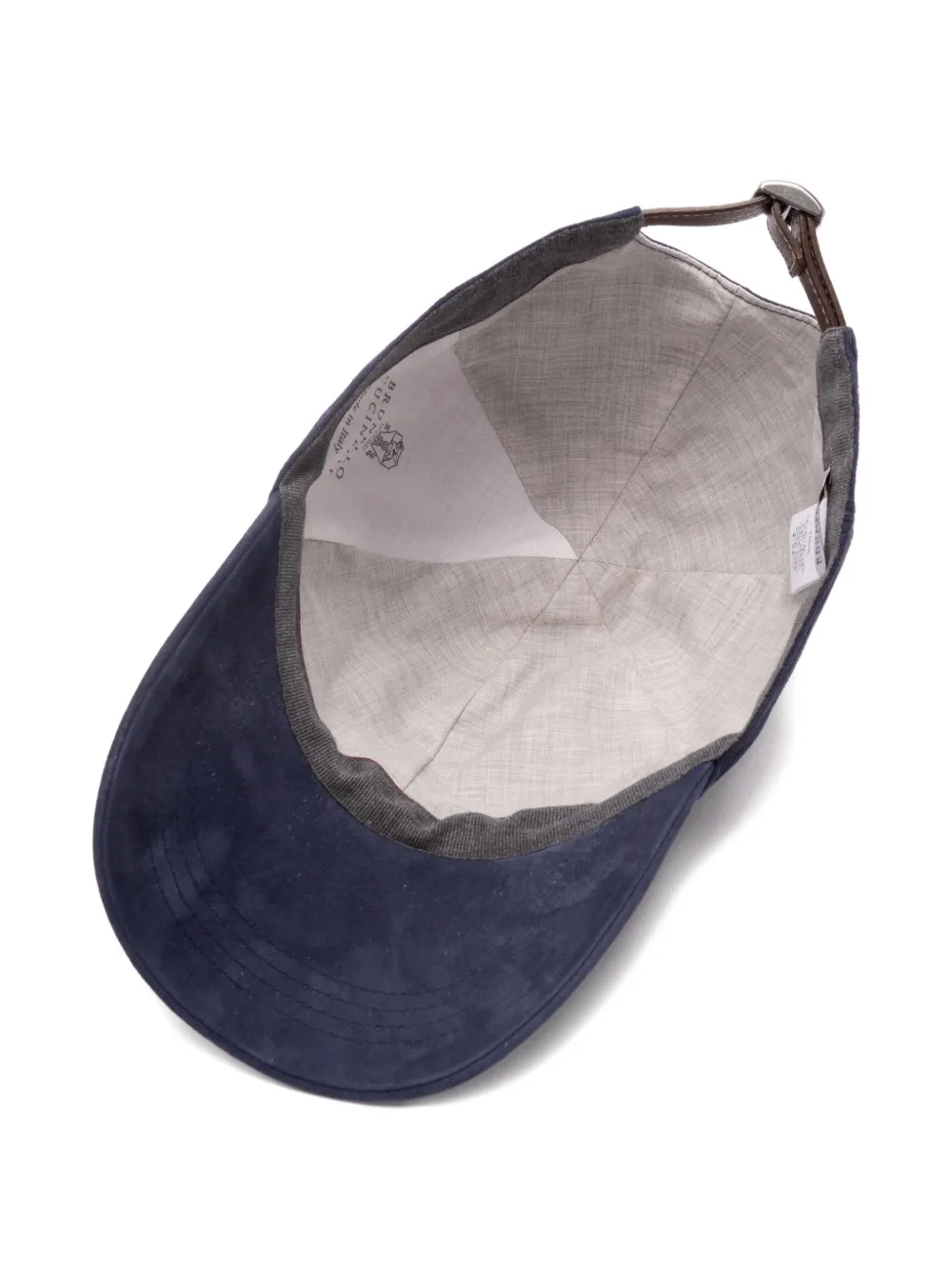  Brunello Cucinelli Logo-embroidered Baseball Cap - Blue 