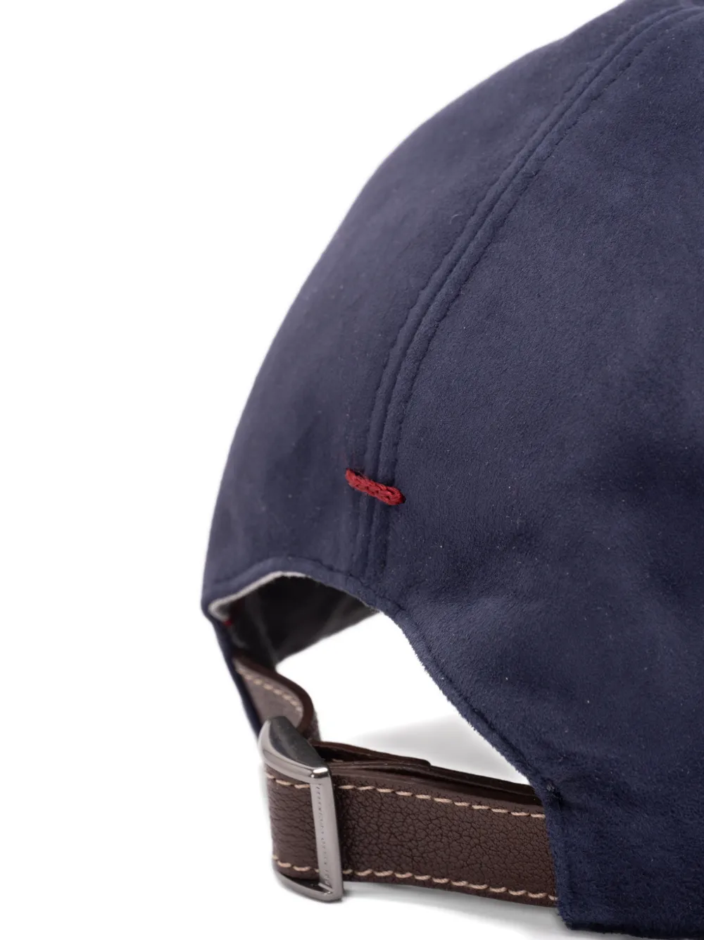 Brunello Cucinelli Honkbalpet met geborduurd logo Blauw