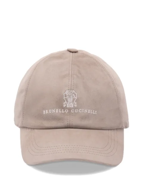 Brunello Cucinelli logo-embroidered baseball cap