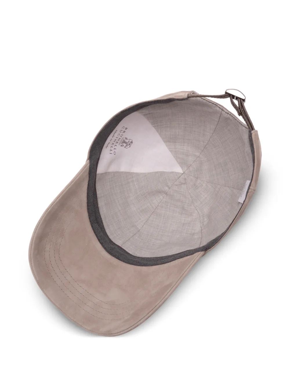  Brunello Cucinelli Logo-embroidered Baseball Cap - Neutrals 