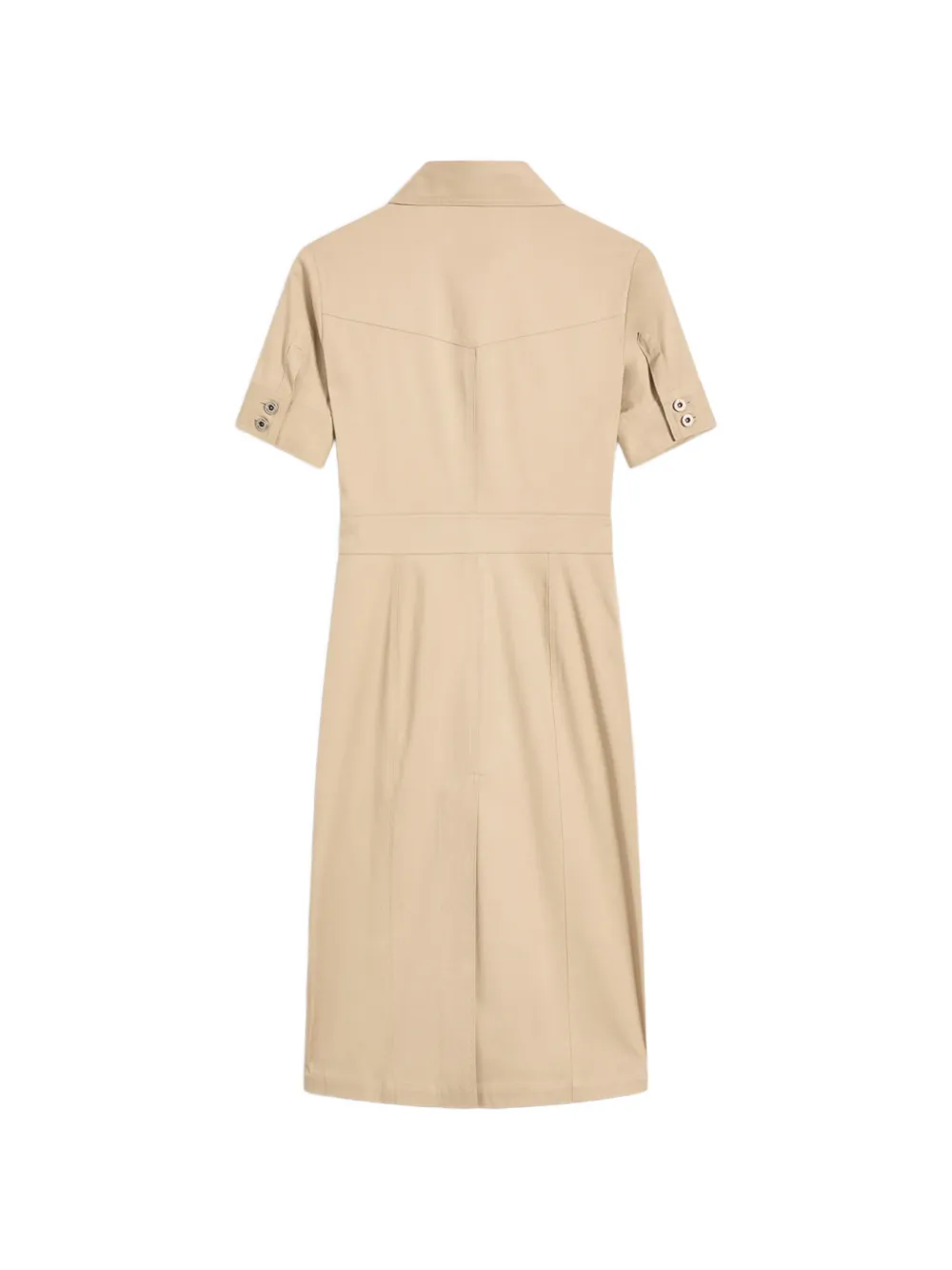  Pence Button Pocket Dress - Neutrals 