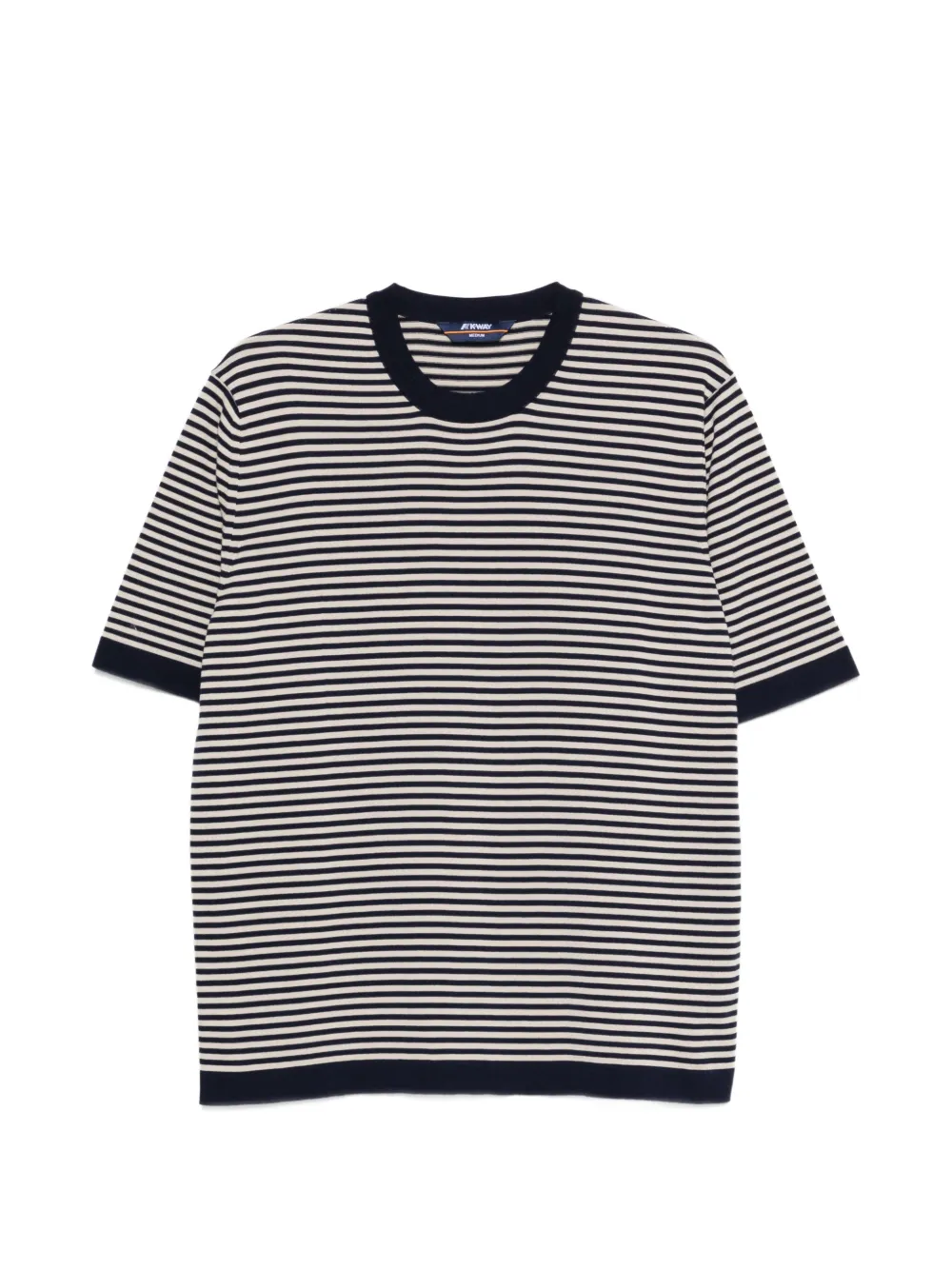 K-Way striped T-shirt - Blu