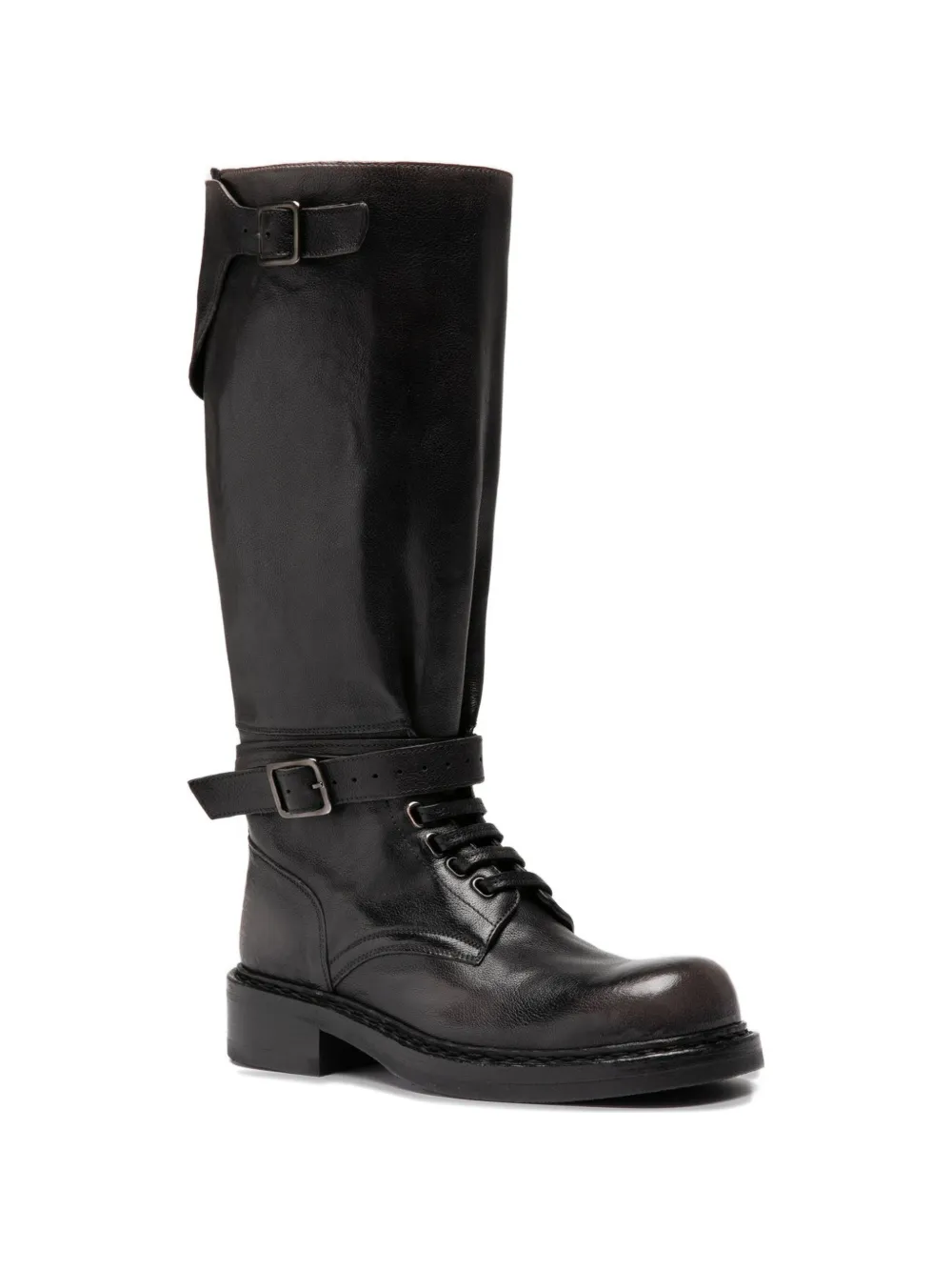 Officine Creative Dakota 003 biker boots Zwart