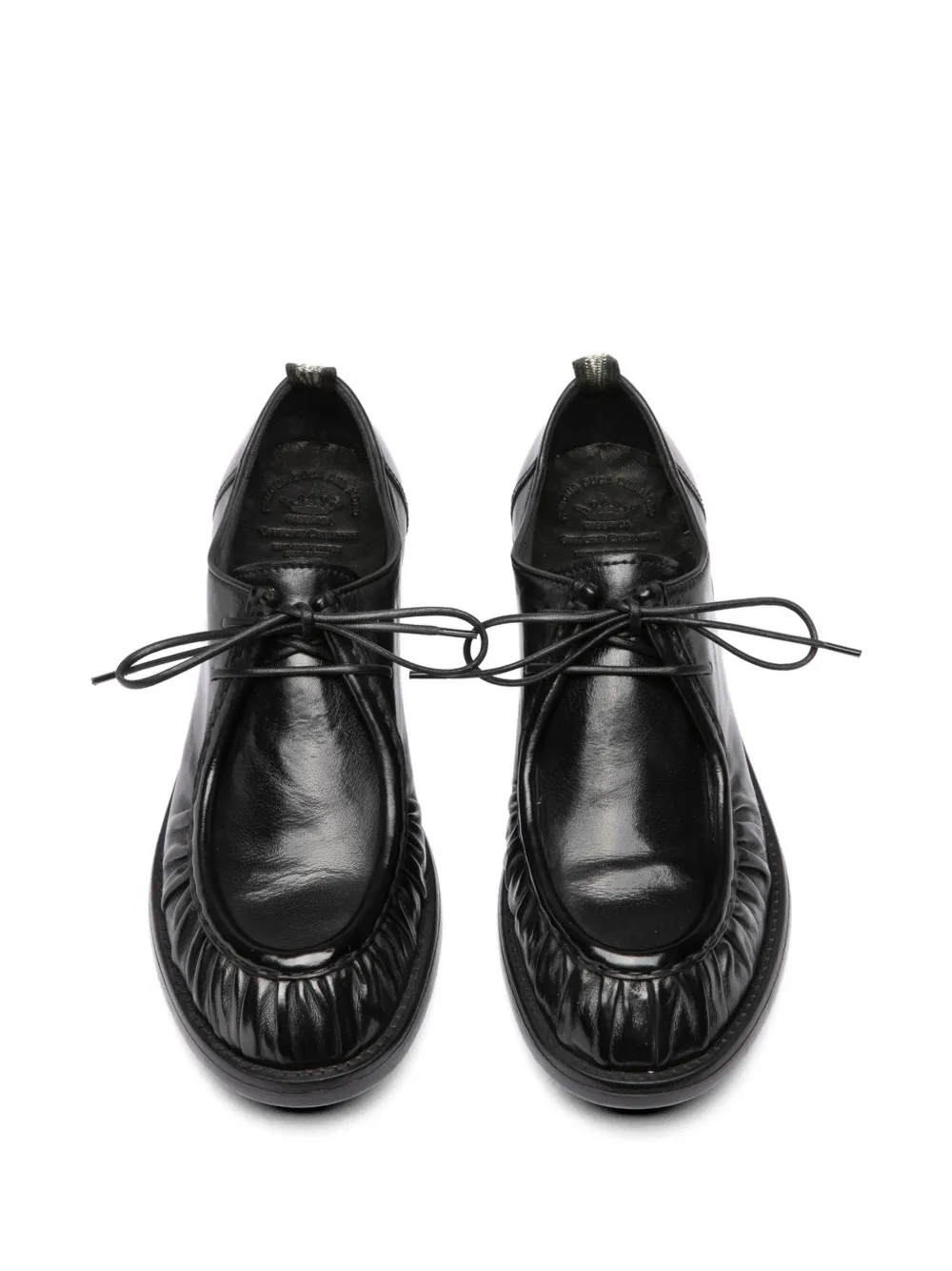 Officine Creative Diary 102 derby schoenen Zwart