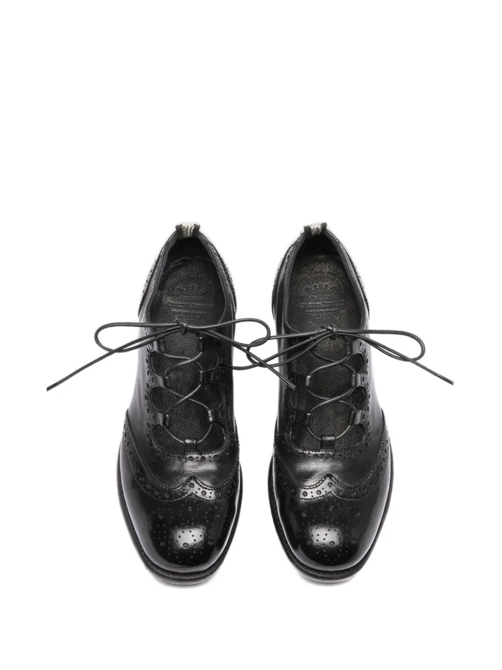 Officine Creative Calixte 079 derby schoenen Zwart