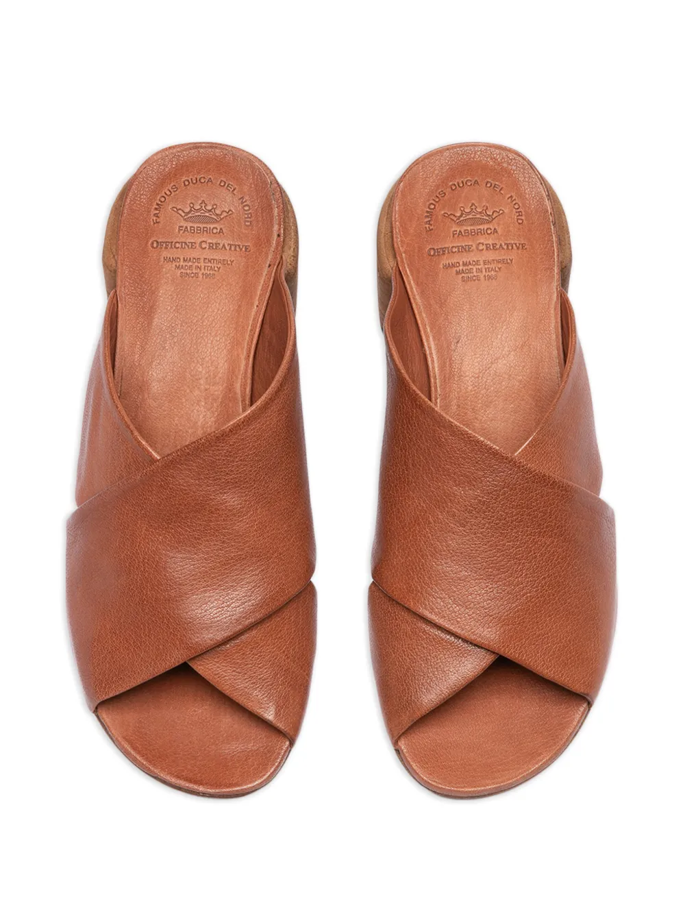 Officine Creative Hadry 007 sandalen met hak Bruin