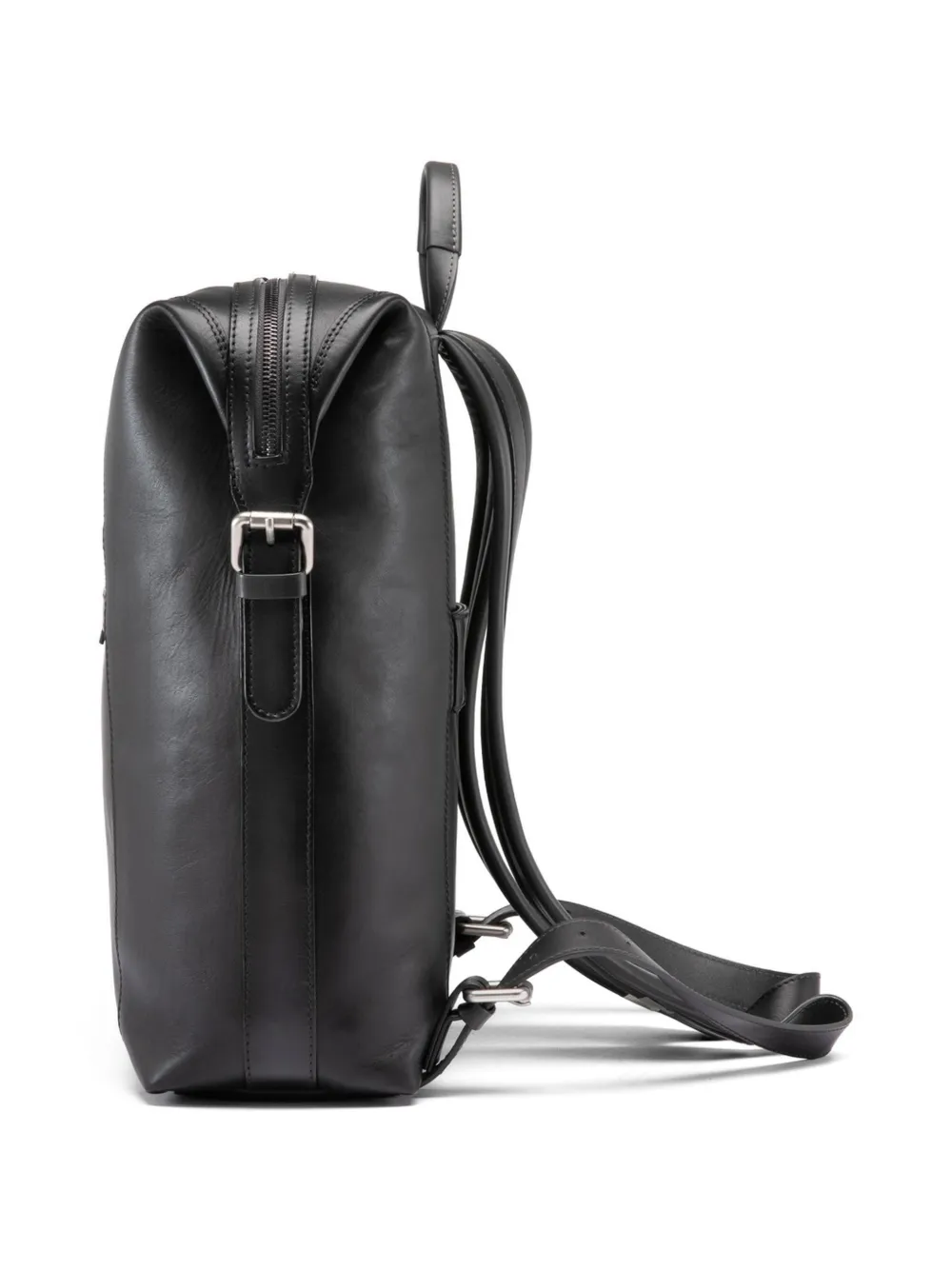 Officine Creative Jules 005 leren rugzak Zwart