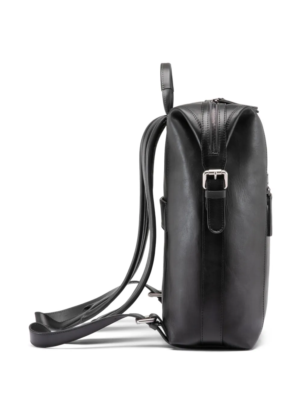 Officine Creative Jules 005 leren rugzak Zwart