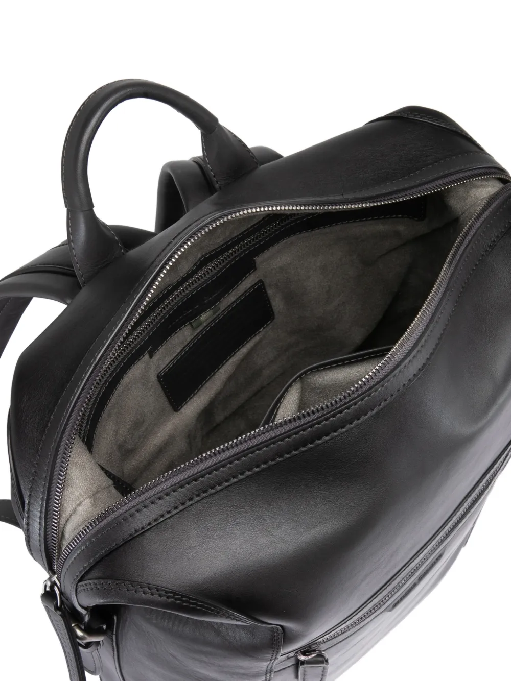 Officine Creative Jules 005 leren rugzak Zwart