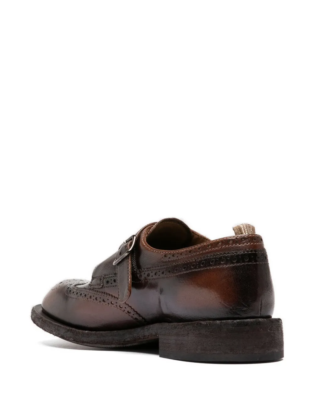 Officine Creative Rugged 112 derby schoenen Bruin