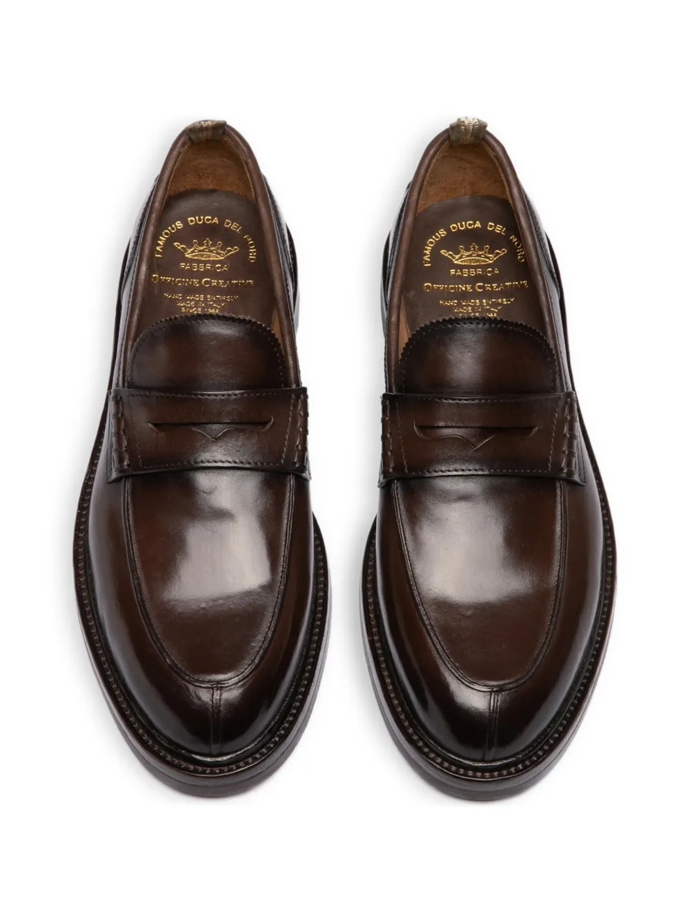 Officine Creative Sax Flexi 001 loafers Bruin