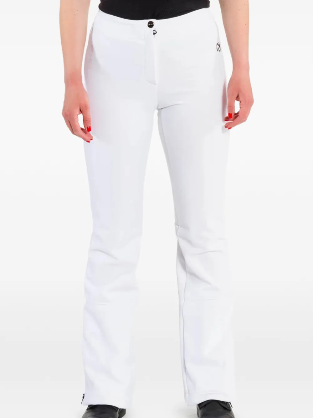 DKB Zamak zip-fastening trousers - Weiß