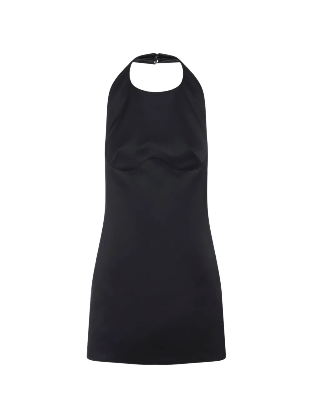 Elisabetta Franchi halterneck sleeveless dress - Nero