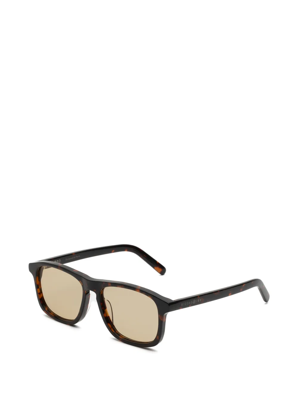 MM6 Maison Margiela square-frame sunglasses - Braun