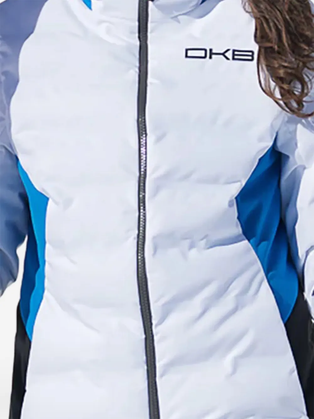 New Allure Jkt Hooded Colour-Block Ski Jacket
